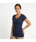 Maglia donna mezza manica in cotone elasticizzato 701 