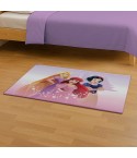 Tappeto antiscivolo Princess Disney 80x120cm