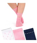 Calzini da bimba assortiti Enrico Coveri GC6 3 paia