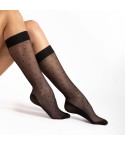 Gambaletto donna con pois 20 den Fiore Dots Massage