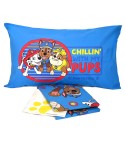 Completo Letto 1 Piazza Paw Patrol 100% cotone