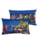 Federe Marvel Avengers 100% cotone 2 pezzi