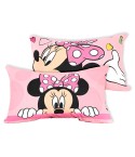 Federe Disney Minnie 100% cotone 2 pezzi