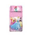 Completo letto principesse 100% cotone Disney
