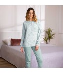 Pigiama donna caldo cotone Irge IRI2433 / CDI233