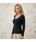 Maglia donna Jadea 4056 a manica lunga cotone