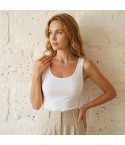 Canotta donna Jadea 4182 spalla larga in cotone modal
