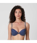 Reggiseno push-up con ferretto e pizzo Jadea 4842