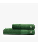 Set asciugamani Lacoste Lecroco 100% cotone viso+ospite