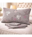 Completo letto maxi floreale 100% cotone Laura Biagiotti Gea