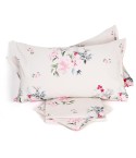 Completo Letto matrimoniale 100% Cotone fantasia floreale Laura Biagiotti Okab