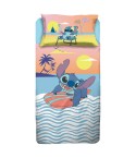 Completo letto 1 Piazza 100% cotone Stitch Disney 