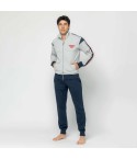 Tuta Uomo Primaverile cotone garzato con full zip Lotto LA1074