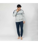 Tuta Uomo felpa full zip Cotone garzato primaverile Lotto LA1075 
