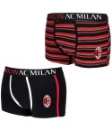 Boxerino uomo Prodotto Ufficiale AC Milan B2YMI11050 assortiti 2 pz