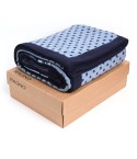 Coperta soffice eco pile Ragno DO47YP blu 190x130