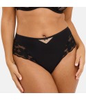 Slip donna vita alta tulle e microfibra Sans Complexe 61PAN73