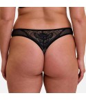 Perizoma leopardato microfibra + tulle microrete Sans Complexe 30PAM78