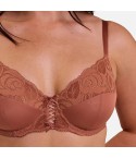 Reggiseno con ferretto e pizzo floreale Sans Complexe 70AAL41