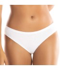 Slip donna SièLei 1445 cotone biologico fronte bianco modella