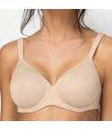 Reggiseno con ferretto Sièlei 2556 microfibra spalline imbottite fronte modella