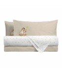 Completo letto 100% cotone con angioletti Thun 