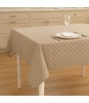 Tovaglia rettangolare antimacchia Preziosa Quadrotta made in Italy