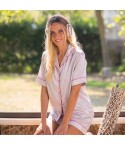 Pigiama donna estivo in raso Irge IRC2666