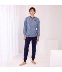 Pigiama Uomo Primaverile 100% cotone Irge IRL2224/CUL126