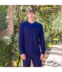Pigiama uomo scollo serafino cotone leggero Irge IRI2520