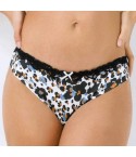 Slip donna jadea 6123 vita bassa fantasia 3 pezzi