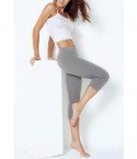 Leggings da donna capri Jadea 4266 corto in cotone elasticizzato 