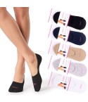 Salvapiede donna Jadea JB05 con silicone tallone 3 pz