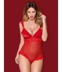 Body sexy Obsessive 863-TED-3 Teddy trasparente