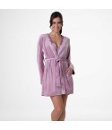 Vestaglia donna in ciniglia dettagli pizzo Lovable L0DN6