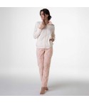 Pigiama donna motivo paisley in polar fleece Lovable L0DNC