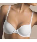 Reggiseno balconcino con ferretto Laura Biagiotti 990133 preformato bianco