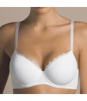 Reggiseno push up con ferretto Laura Biagiotti sofia 990620 coppa b bianco