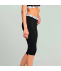 Leggings donna capri sportivo Biancaluna kl431 cotone elasticizzato 
