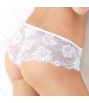 Slip culotte shorts Lormar deluxe in pizzo elasticizzato