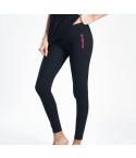 Leggins sportivo Lotto LA1010 con logo sulla gamba 