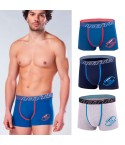 Boxer uomo lotto LB1255 cotone elasticizzato 3 pz.
