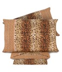 Completo letto matrimoniale Irge maculato 100% cotone