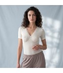 Maglia intima donna Liabel formaseno mezza manica lana vergine