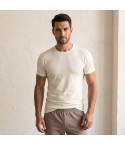 Maglia uomo Irge IRL1 cotone lana giro mezza manica 3 pz