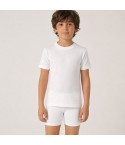 Maglia bambino Snelly ub73c mezza manica in cotone 
