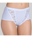 Slip donna Sloggi maxi chic cotone e pizzo 2 pezzi