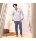 Pigiama Uomo 100% cotone fantasia palline Irge MIL2249 