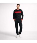 Pigiama uomo ufficiale Milan in caldo cotone rossonero PIGM 1010 