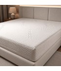 Coprimaterasso con angoli jacquard Novia silver